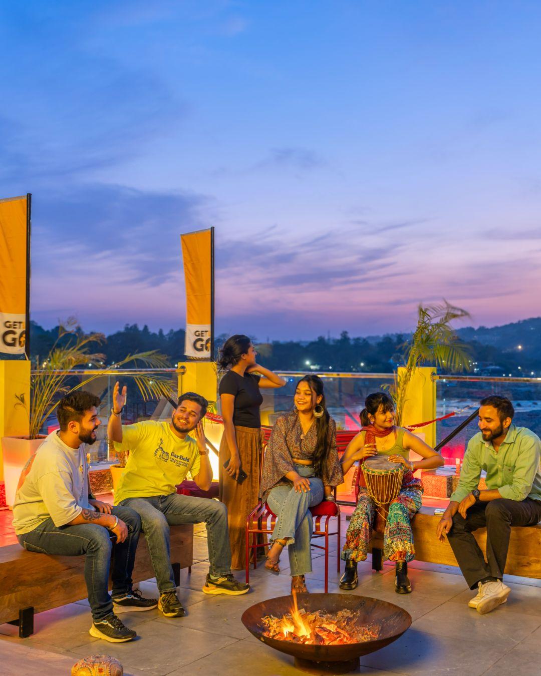 The Hosteller Rishikesh, Ganges